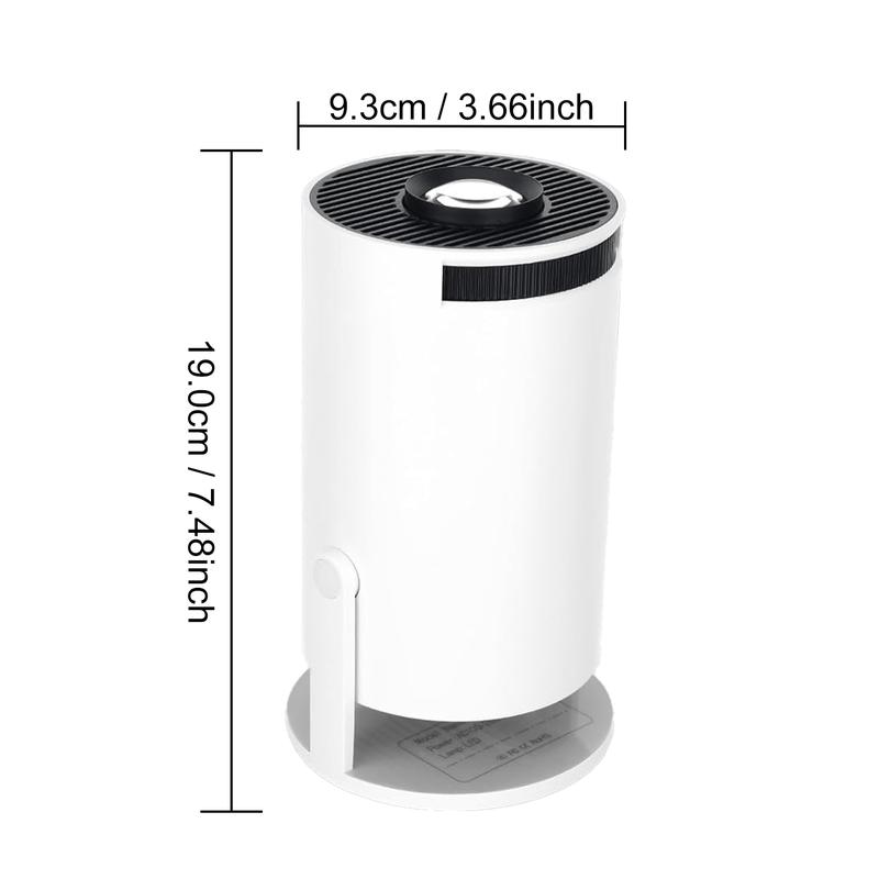 HY300 Pro Mini Proyector Portátil 8K, Android 16.0, 1080P Full HD, WiFi6, BT 6.0, 15000 Lúmenes, Corrección Automática de Trapecio, Ideal para Copa Mundial 2026, Transmisión en Vivo, Pantalla Gigante para Aficionados y reuniones