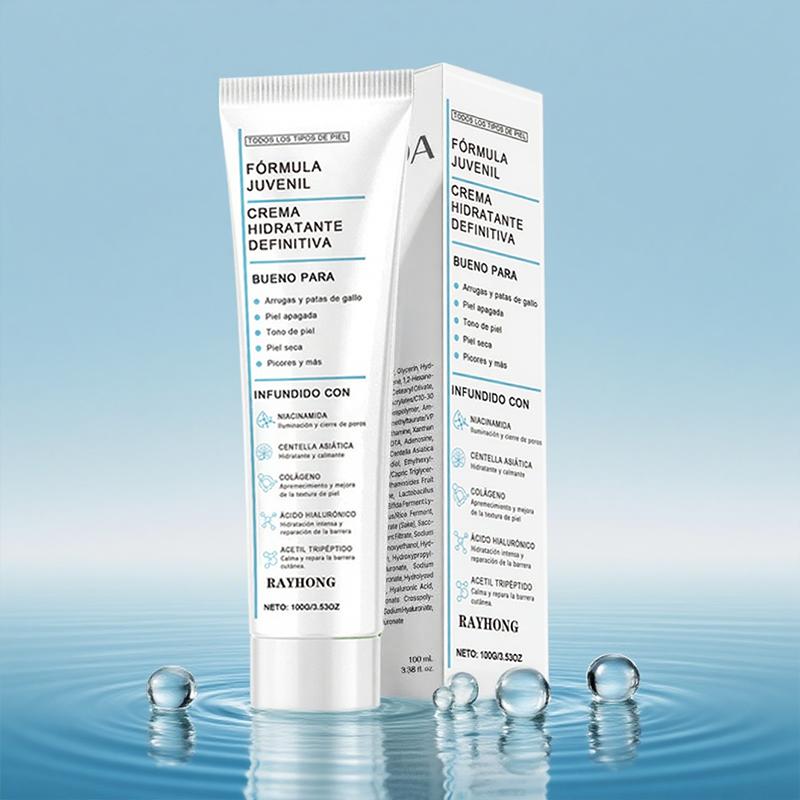 Crema hidratante definitiva RAYHONG Youth Formula (100 ml) / Colágeno, niacinamida, centella asiática, ácido hialurónico / Arrugas, manchas oscuras, cuidado de la piel hidratante diario hidratante