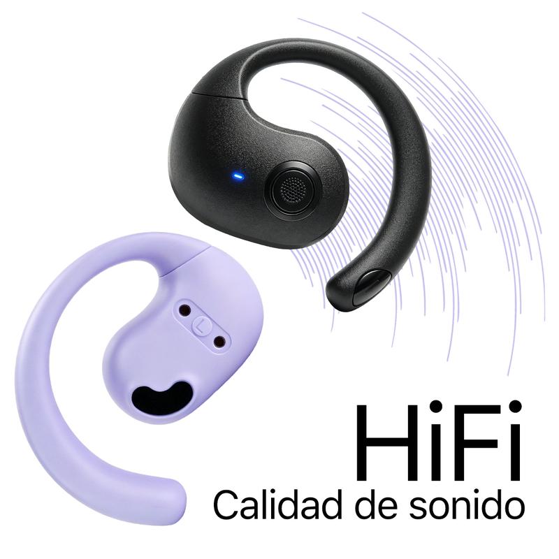 Audífonos Inalámbricos Deportivos, 75H Auriculares Bluetooth 6.1 HiFi Estéreo con HD Micró, ENC Cancelacion Ruido, Dual LED Pantalla, IPX7 Impermeable Auriculares Inalambricos para Running