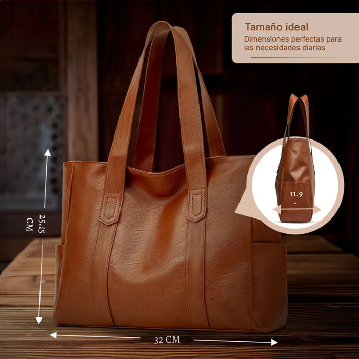 Marina™ | Bolso Clásico de Cuero Vegano – Elegancia Atemporal