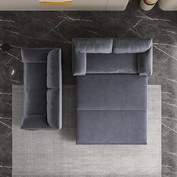 Sofá cama convertible multifuncional 3 en 1 tamaño Queen, cómodo sofá cama extraíble de terciopelo de 63,8"