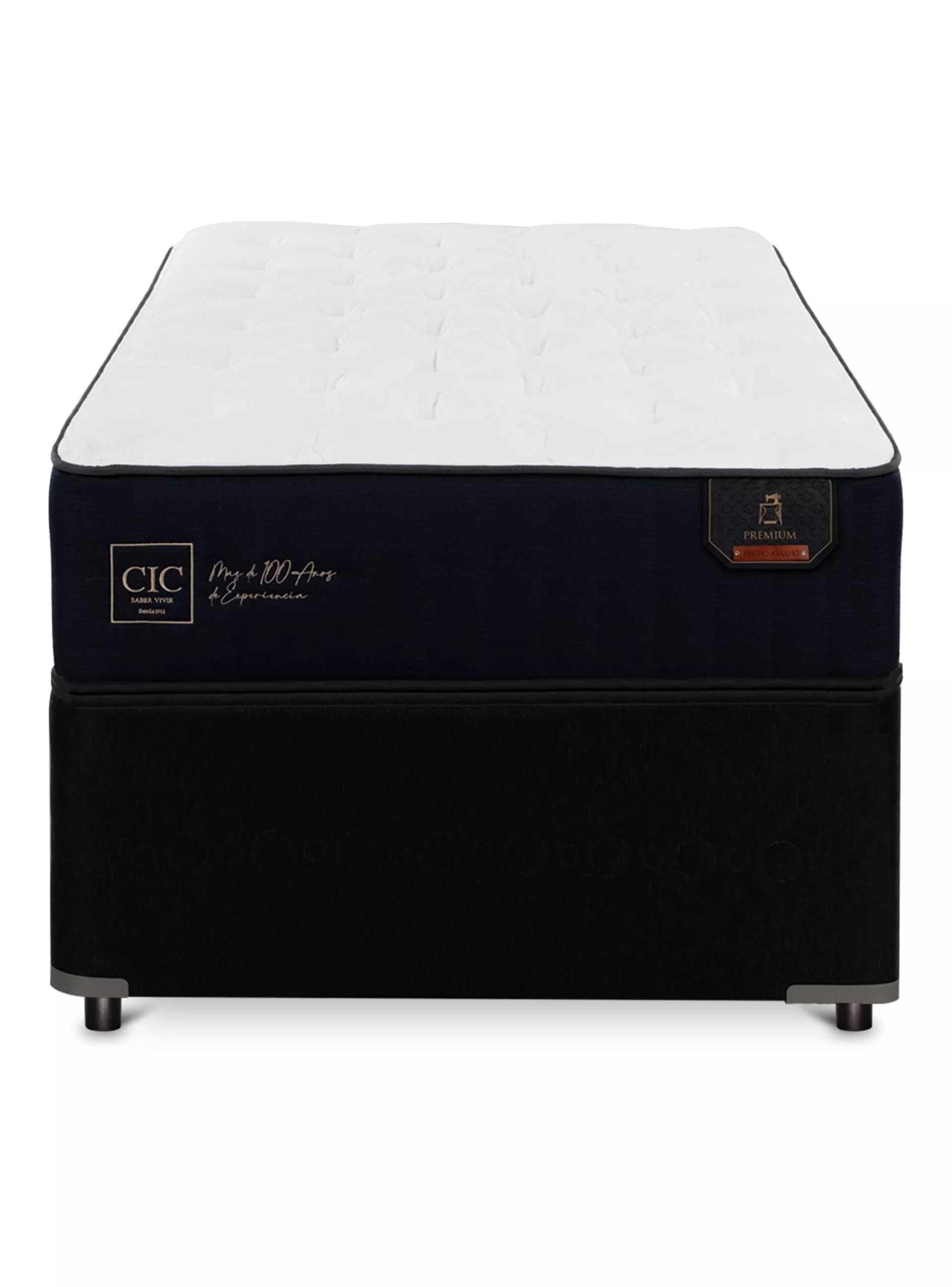 Diván Cama Premium 1.5 Plazas Black