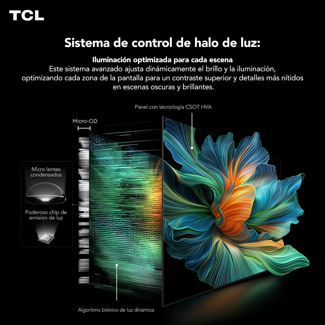 Smart TV 85" TCL 4K Mini LED 85C6K