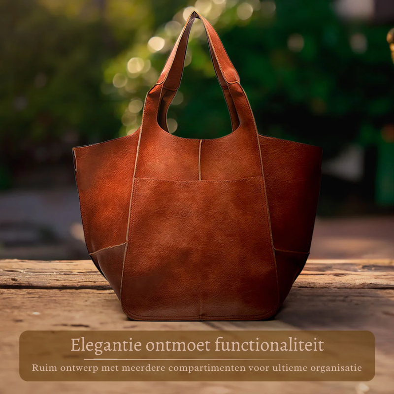 Laura™ | Bolso Vintage de Cuero Vegano con Estilo Atemporal