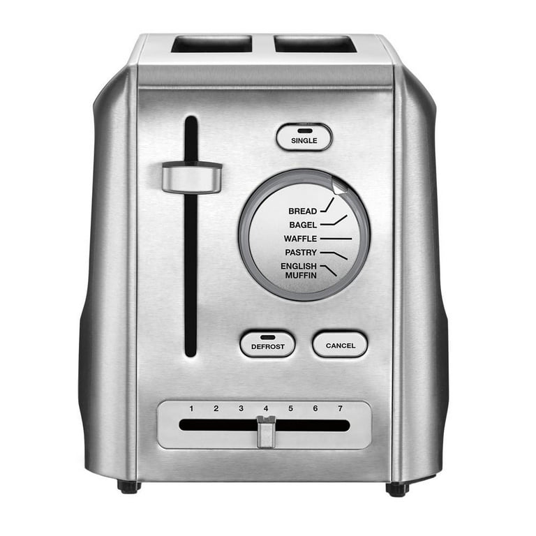Tostador Cuisinart 2 rebanadas, Acero inoxidable