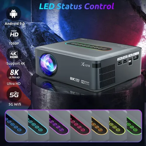 Proyector Profesional 8k Android Wifi Full Hd 1080p 18000 Lm