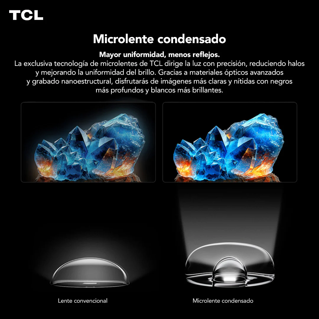 Smart TV 85" TCL 4K Mini LED 85C6K