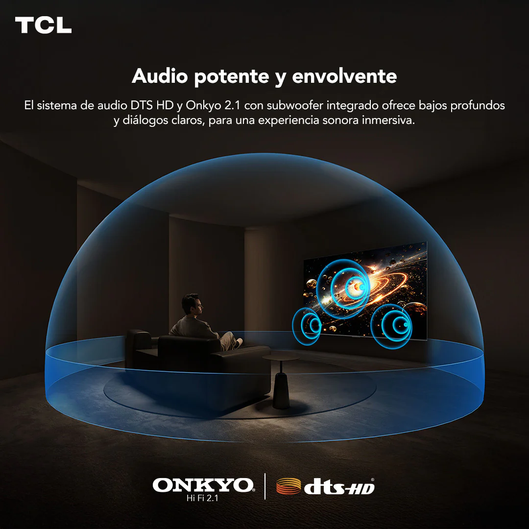 Smart TV 85" TCL 4K Mini LED 85C6K