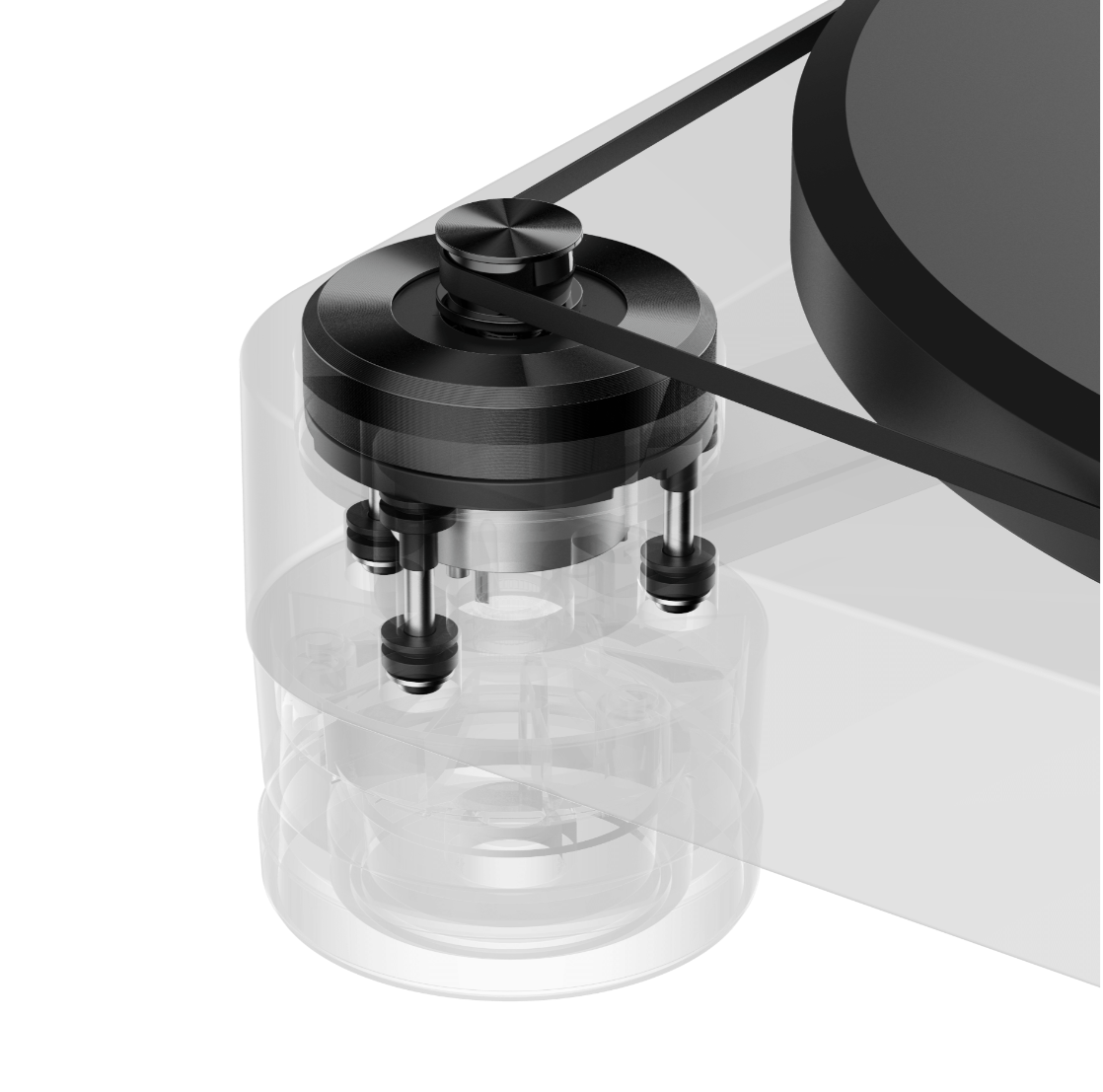 Fully Manual Belt-Drive Turntable AT-LP7X