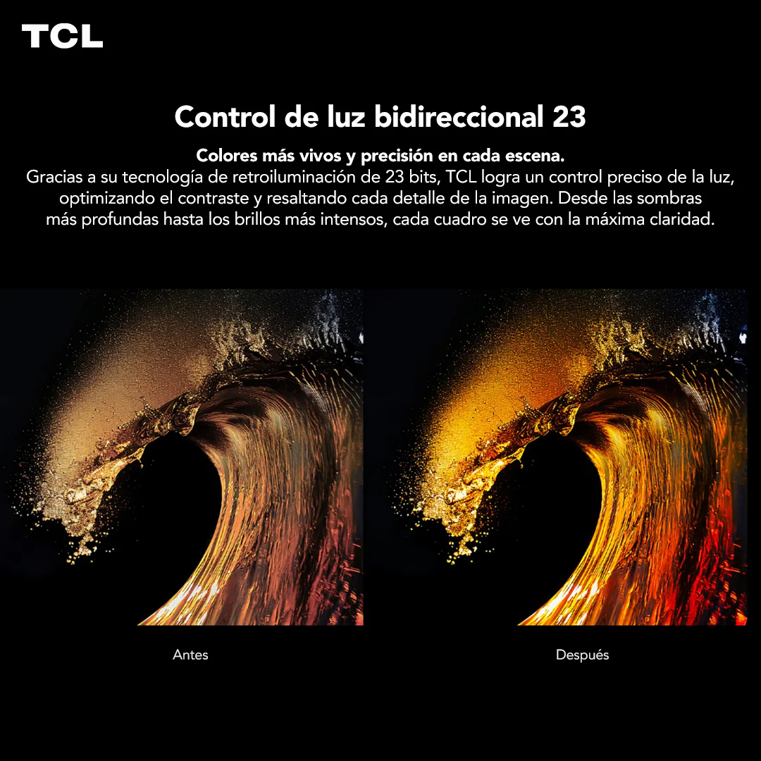 Smart TV 85" TCL 4K Mini LED 85C6K