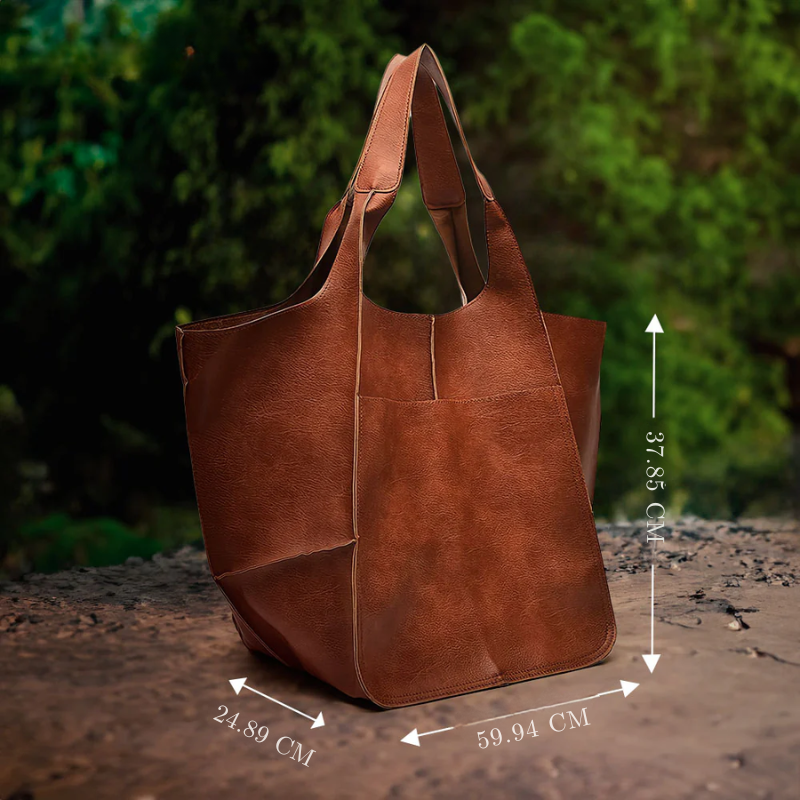 Laura™ | Bolso Vintage de Cuero Vegano con Estilo Atemporal