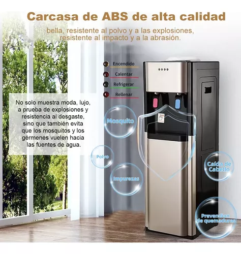 Dispensador eléctrico de agua fría y caliente botella de agua oculta-----Llave hexagonal en forma de copo de nieve
