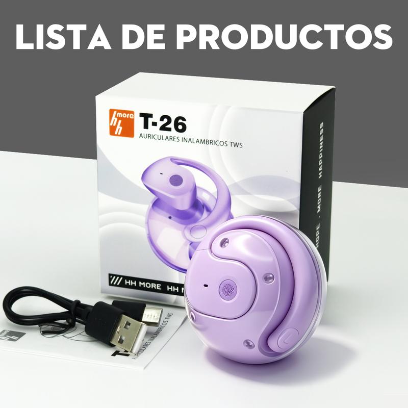 Audífonos Inalámbricos Deportivos, 75H Auriculares Bluetooth 6.1 HiFi Estéreo con HD Micró, ENC Cancelacion Ruido, Dual LED Pantalla, IPX7 Impermeable Auriculares Inalambricos para Running