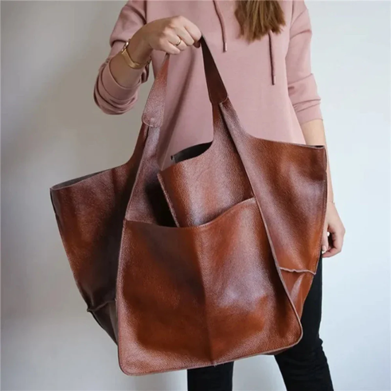 Laura™ | Bolso Vintage de Cuero Vegano con Estilo Atemporal