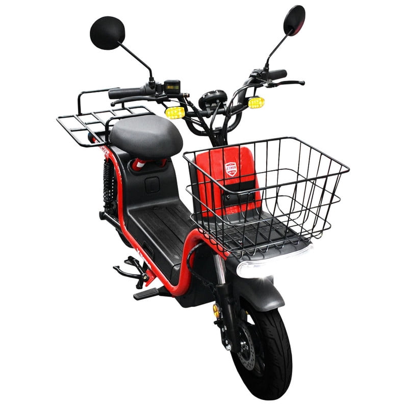 Bici Moto Electrica Bimex Knight Rojo