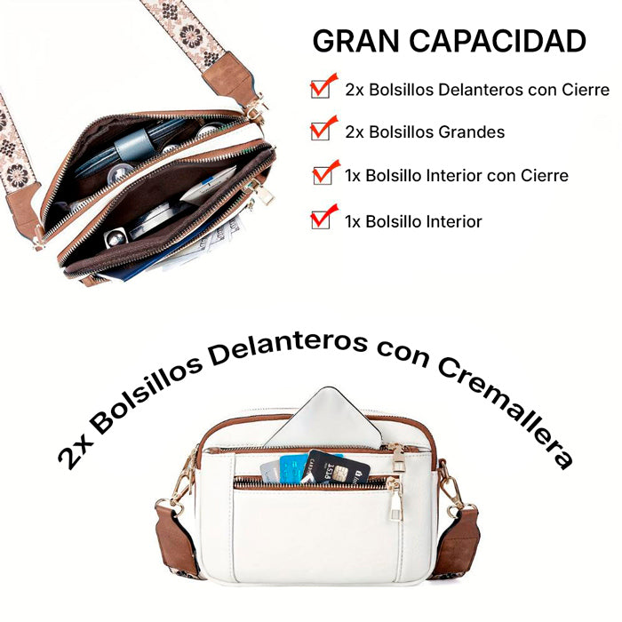 Aria™ | Bolso de Bandolera Chic