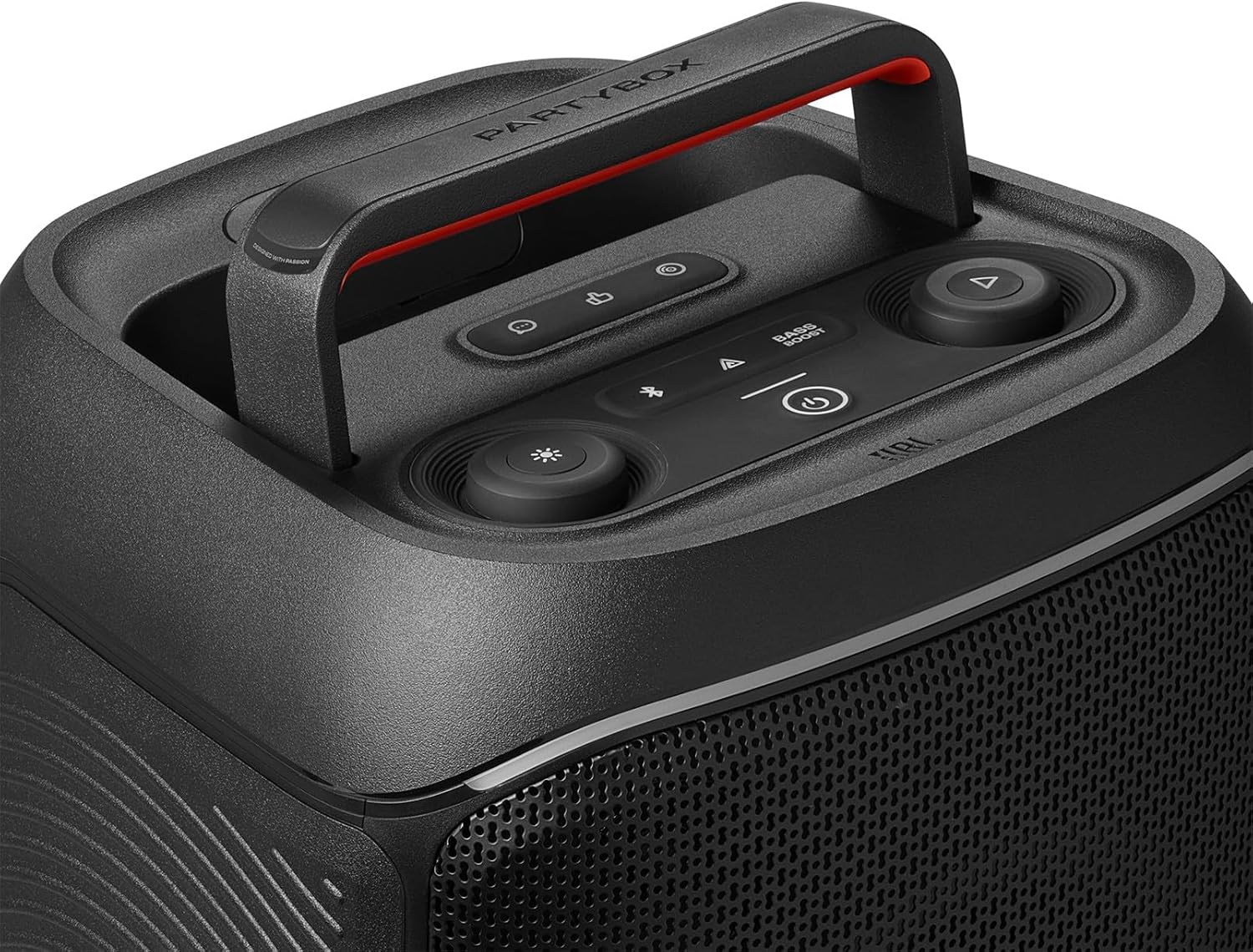 JBL Partybox Club 120 Bocina Portátil Efecto Luz LED, Bluetooth, 160W de Potencia, Reproducción 12 Horas, Resistente al Agua IPX4 - Negro
