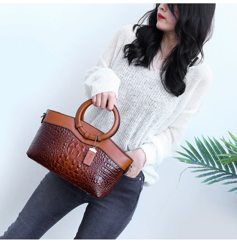 Matilda™ | Bolso Croco Elegante Hecho a Mano