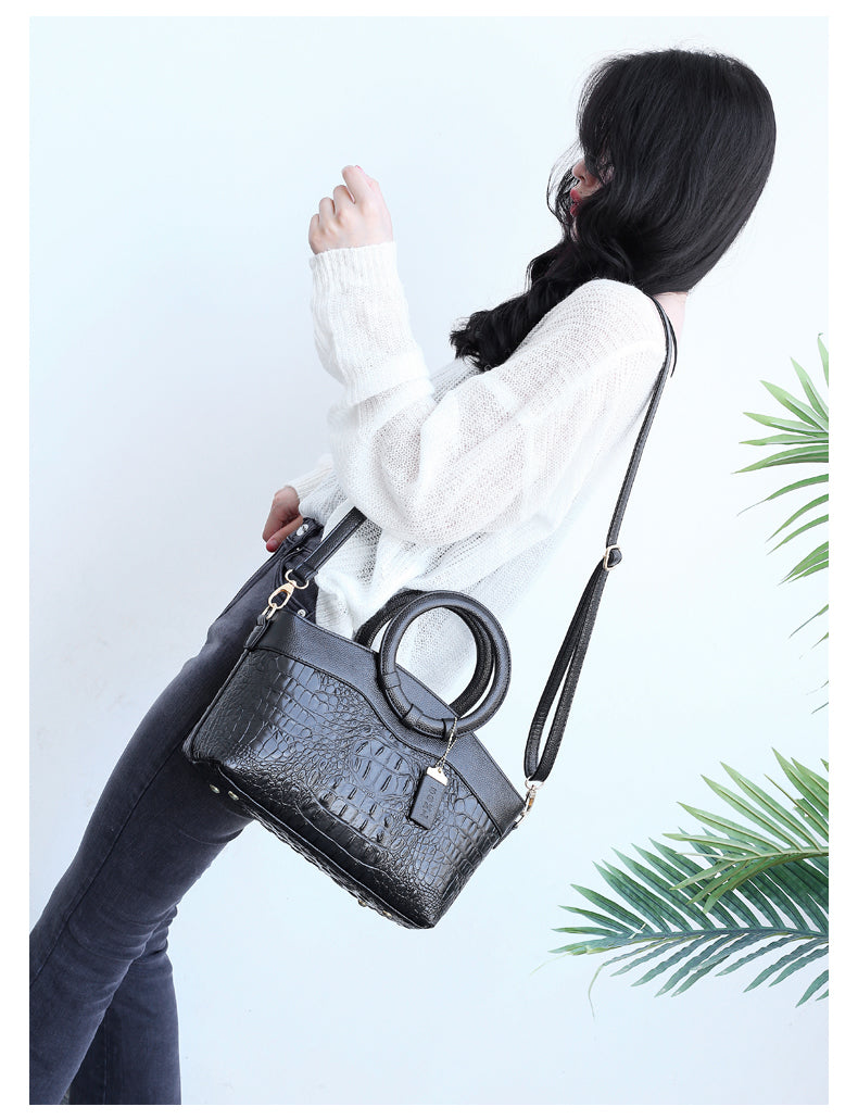 Matilda™ | Bolso Croco Elegante Hecho a Mano