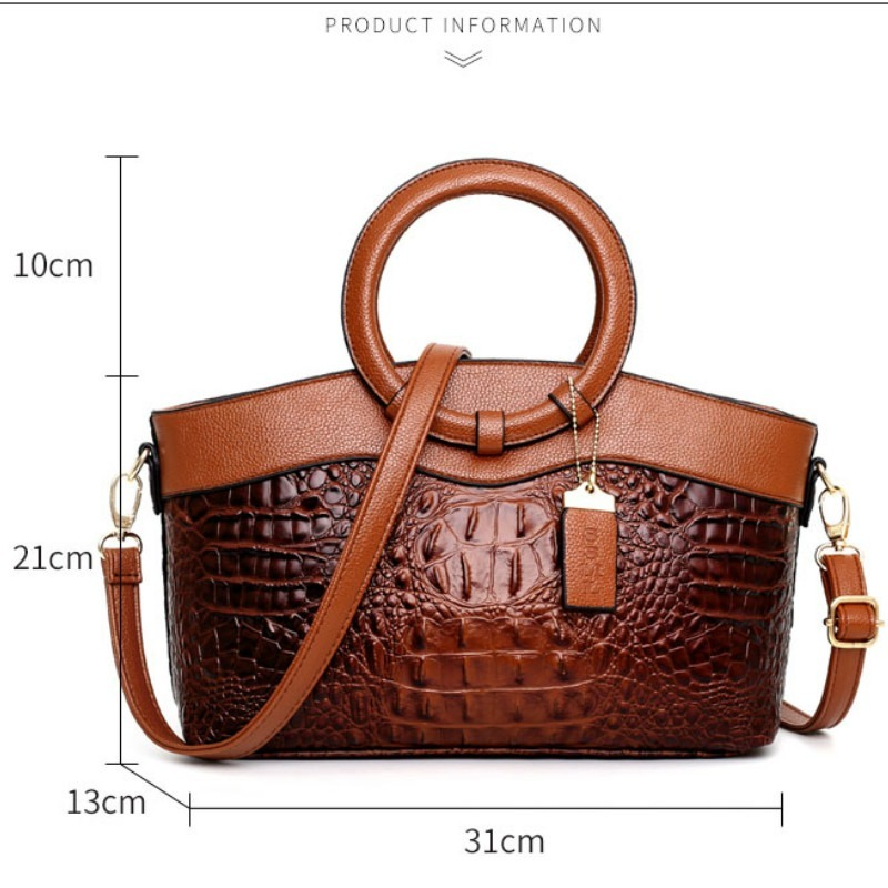Matilda™ | Bolso Croco Elegante Hecho a Mano