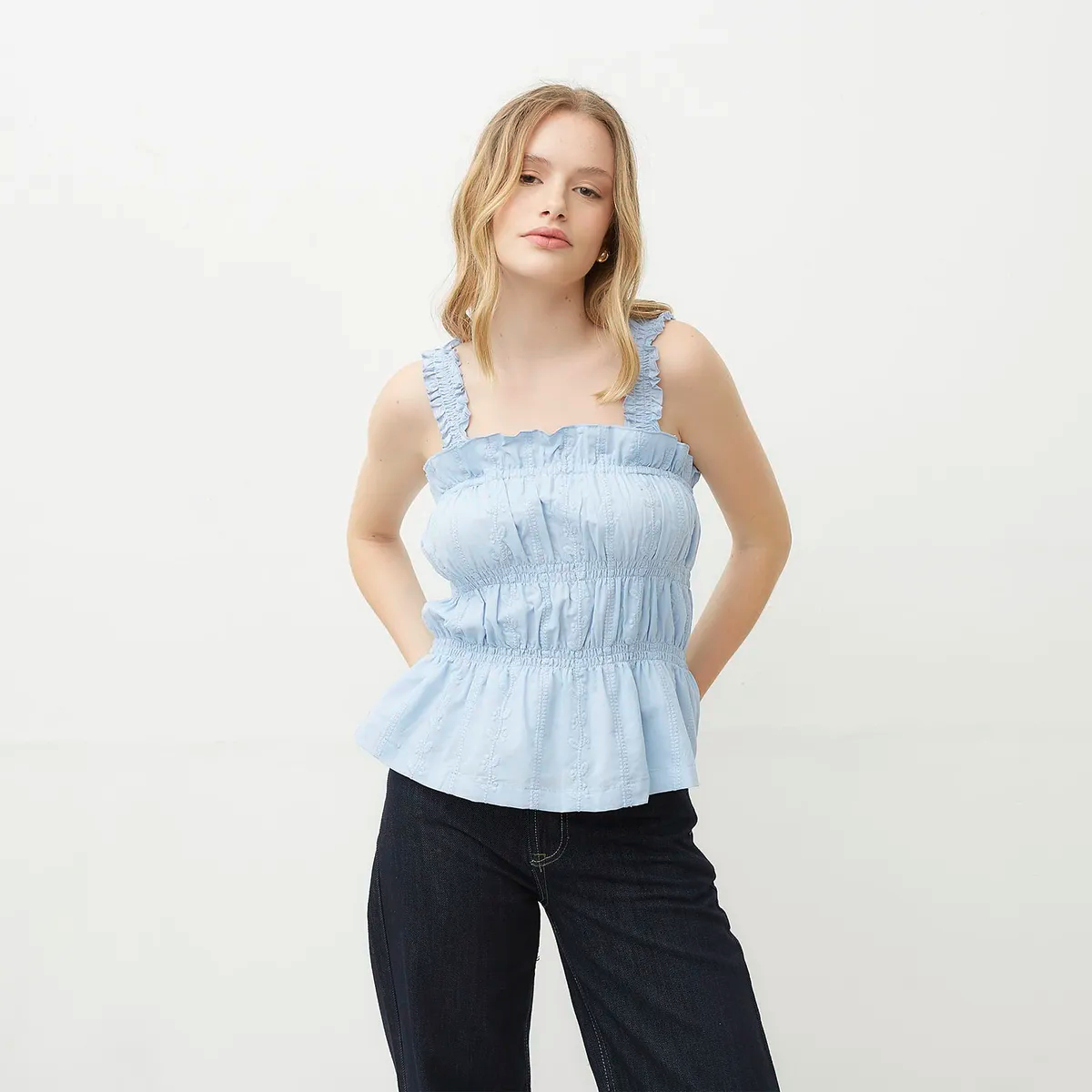 Blusa Algodón Mujer Sybilla
