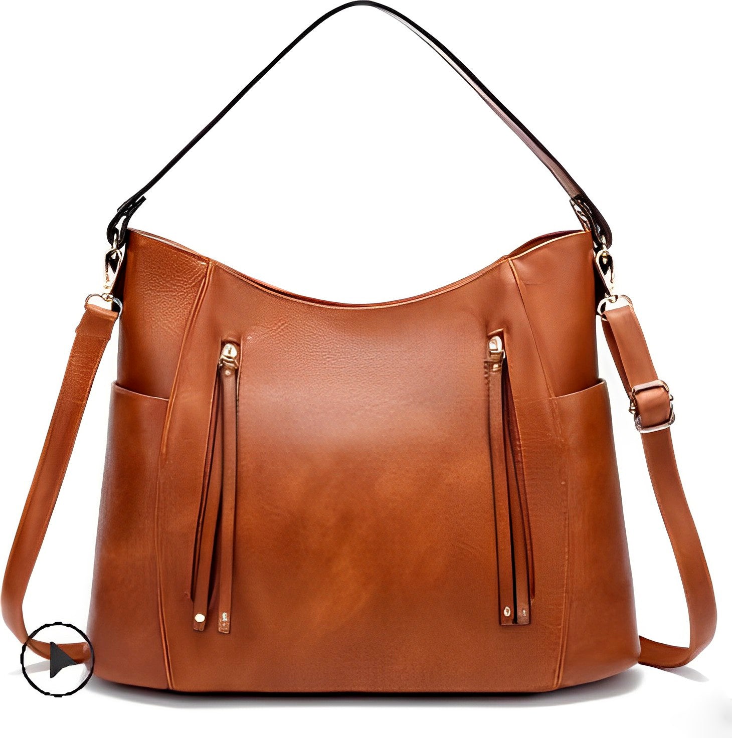 Georgia™ | Elegante Bolso Vintage De Piel