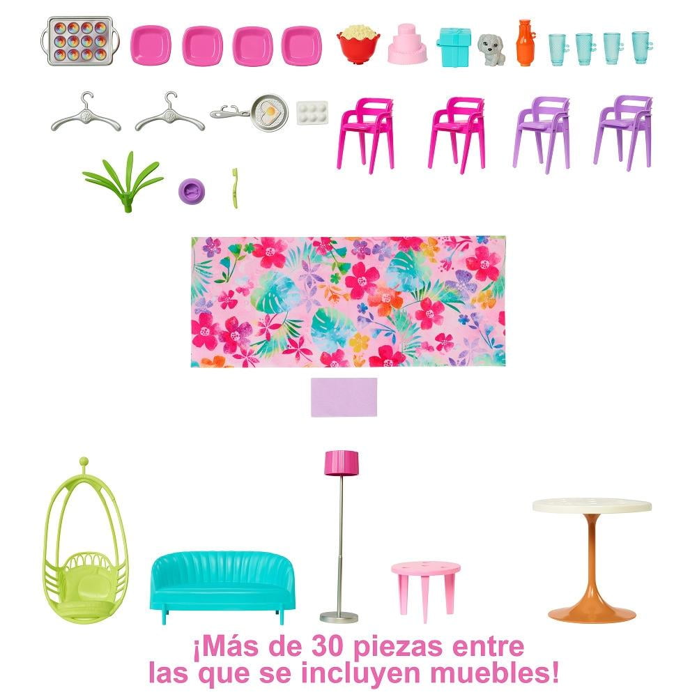 Set de Juego Barbie Casa de Muñecas Malibú