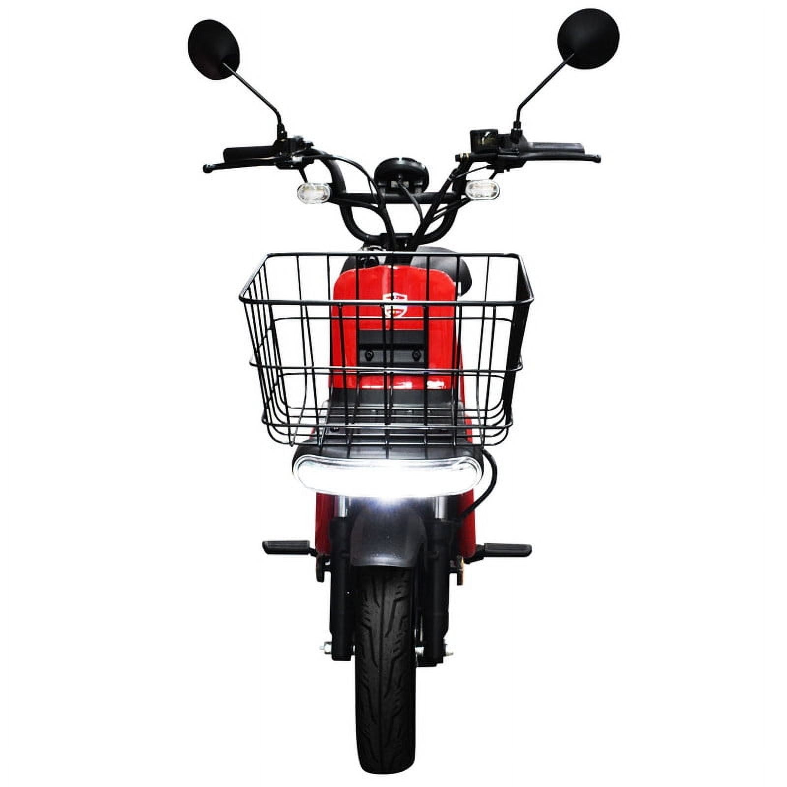 Bici Moto Electrica Bimex Knight Rojo