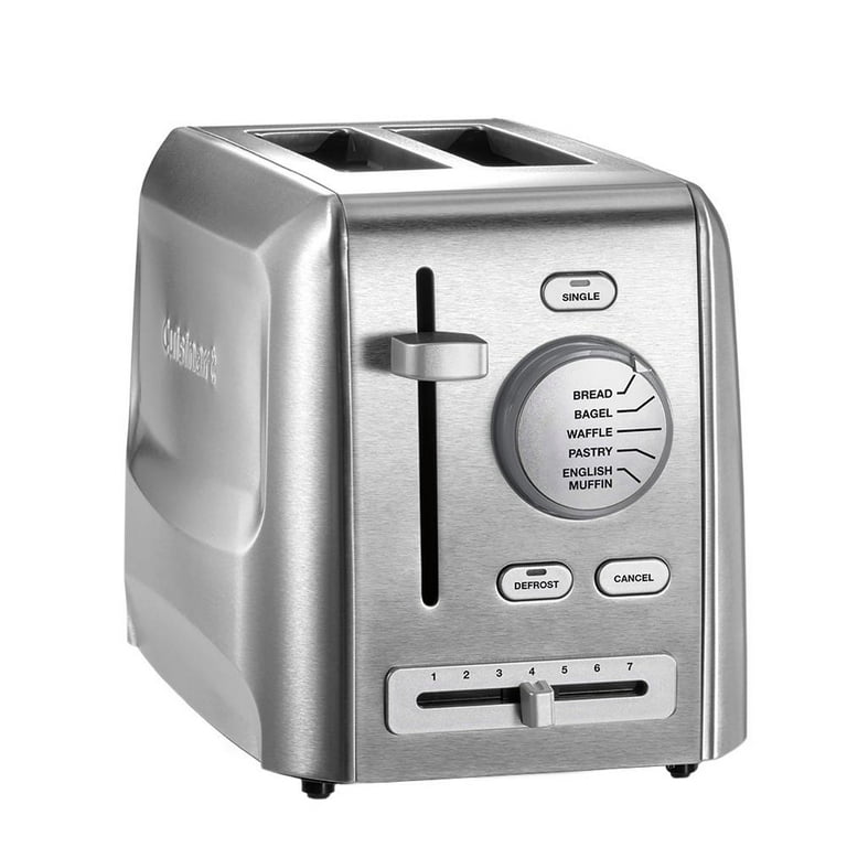 Tostador Cuisinart 2 rebanadas, Acero inoxidable