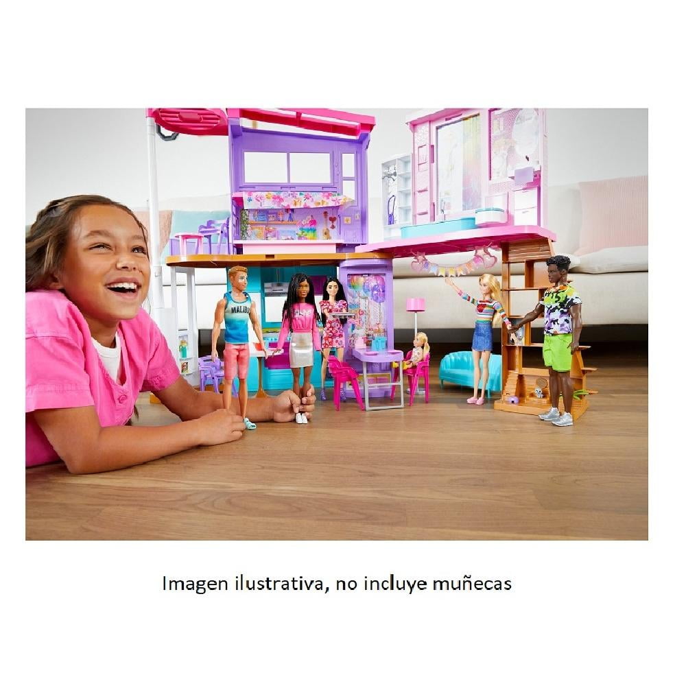 Set de Juego Barbie Casa de Muñecas Malibú