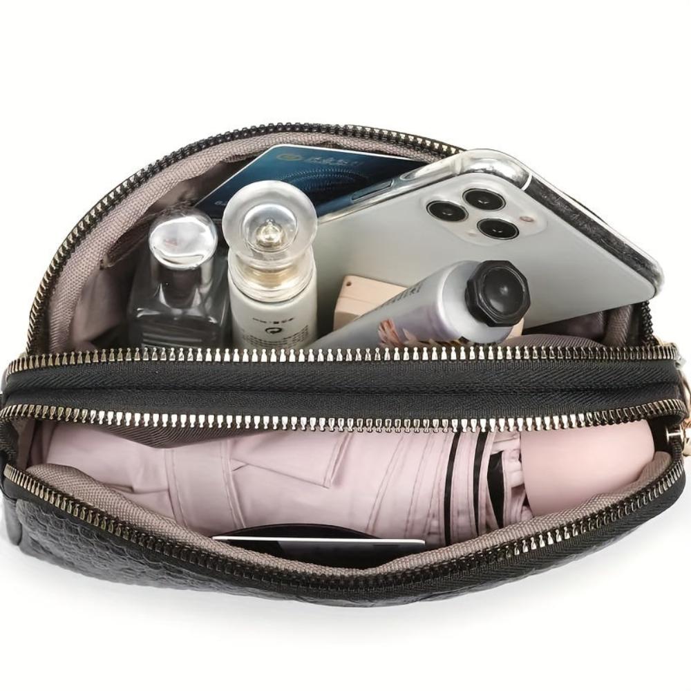 Isabella™ | Mini Bolso de Cuero Vegano con Textura Cocodrilo