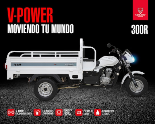 Motocarro Veloci Cobalt Superduty 300 cc 2024
