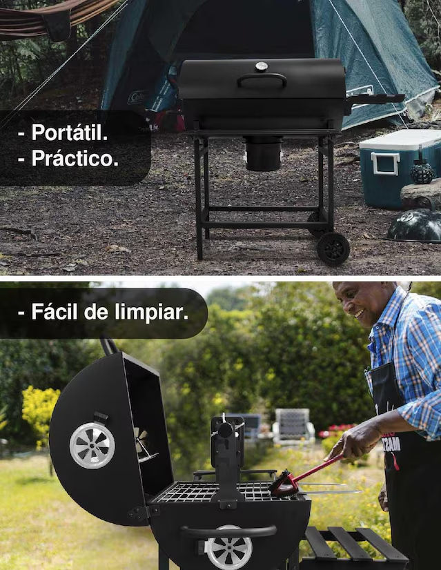 Asador carbón BBQ