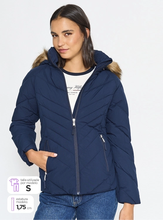 PARKA MUJER TOMMY HILFIGER LARGA