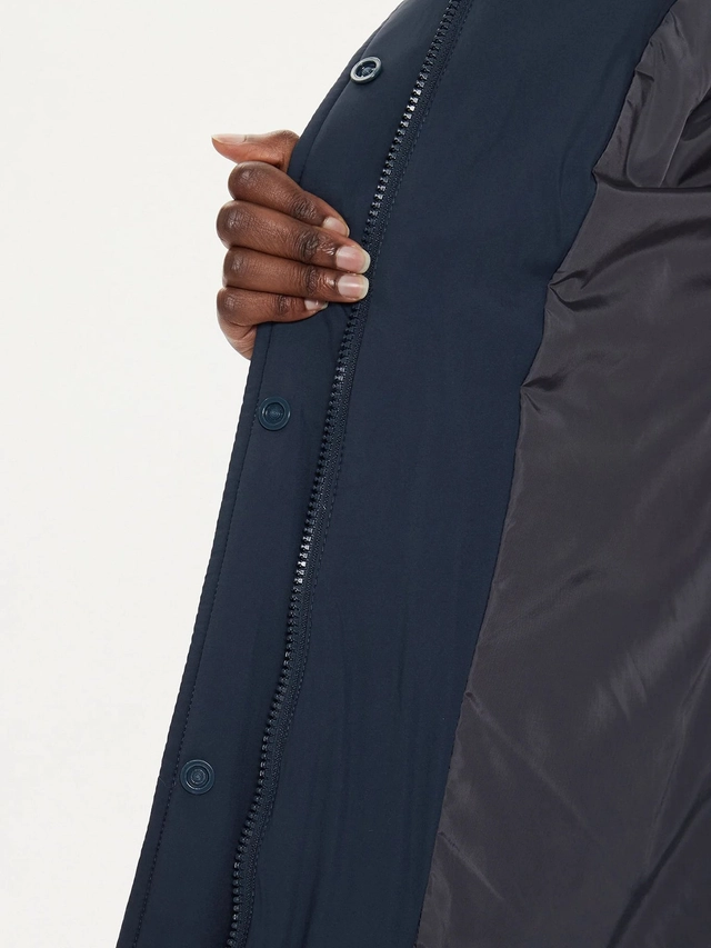 PARKA LOGO BELT PUFFER