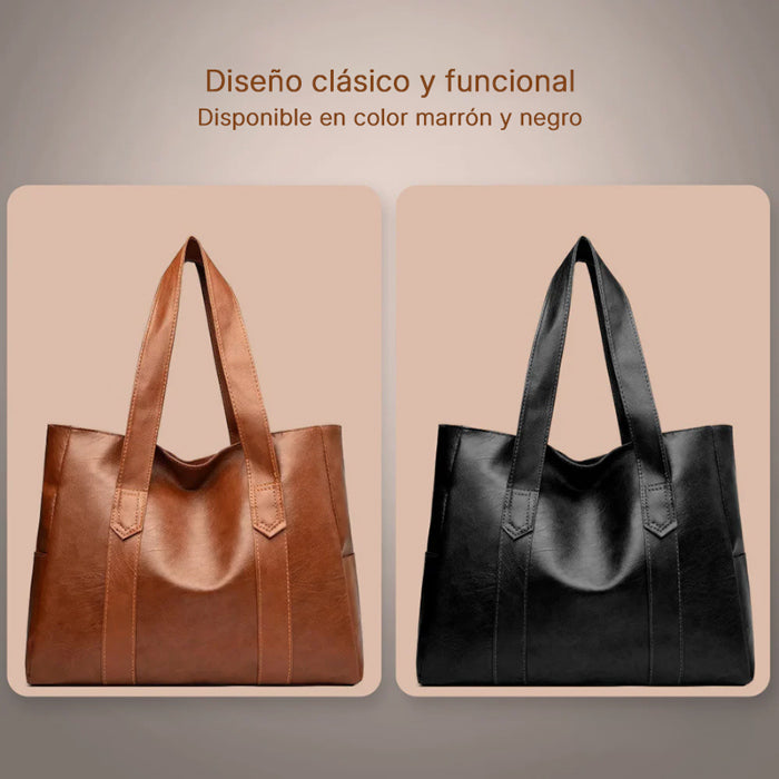 Marina™ | Bolso Clásico de Cuero Vegano – Elegancia Atemporal