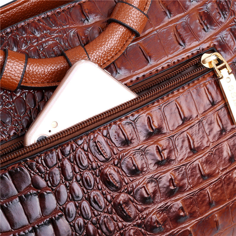 Matilda™ | Bolso Croco Elegante Hecho a Mano