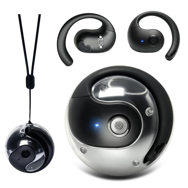 Audífonos Inalámbricos Deportivos, 75H Auriculares Bluetooth 6.1 HiFi Estéreo con HD Micró, ENC Cancelacion Ruido, Dual LED Pantalla, IPX7 Impermeable Auriculares Inalambricos para Running