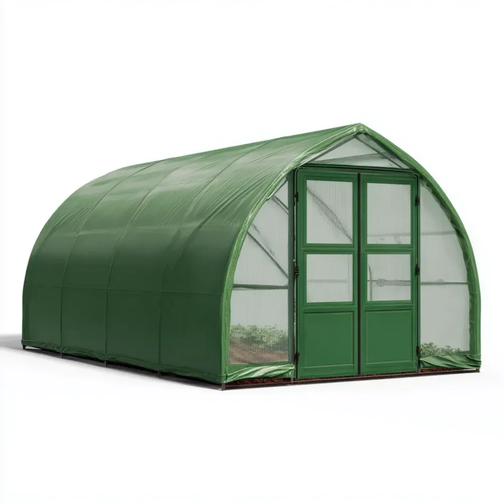 Invernadero de Jardín Polietileno 300x200x200 cm - Verde-Norvelico