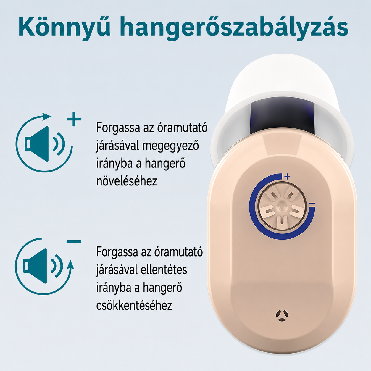 Siemens Ultra vény nélkül kapható hallókészülék – láthatatlan, tölthető CIC kialakítás, FDA jóváhagyással