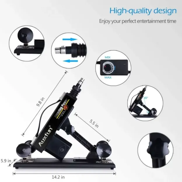 Auxfun automata dugaszgép pároknak nyolc 3XLR tartozékkal