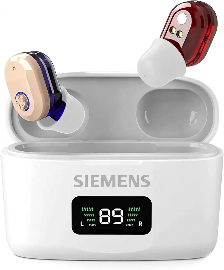 Siemens Ultra vény nélkül kapható hallókészülék – láthatatlan, tölthető CIC kialakítás, FDA jóváhagyással