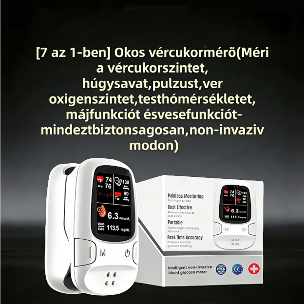 🔥 Black Friday akció! ✅ Újonnan piacra dobott non-invazív okos vércukormérő 🔥 USA-ban készült 🔥