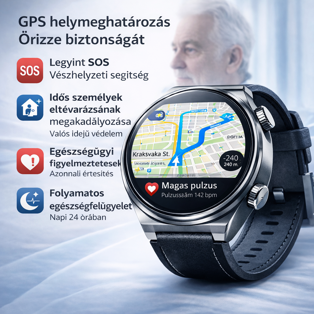 Huawei Watch GT 5 Pro okosóra – Vércukorszint Figyelés, Bluetooth Hívás, 100+ Sport Mód, Szociális App Értesítések, Alkalmazások Letöltése