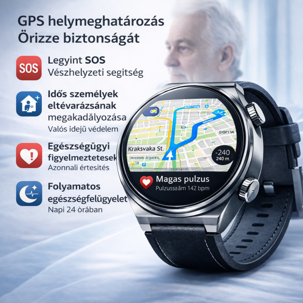 Huawei Watch GT 5 Pro okosóra – Vércukorszint Figyelés, Bluetooth Hívás, 100+ Sport Mód, Szociális App Értesítések, Alkalmazások Letöltése