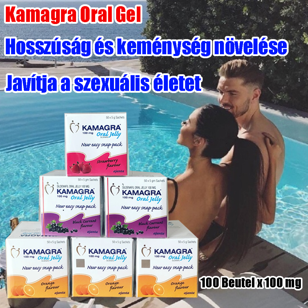 KAMAGRA [50 vrećica x 100 mg] dostupna u osam okusa