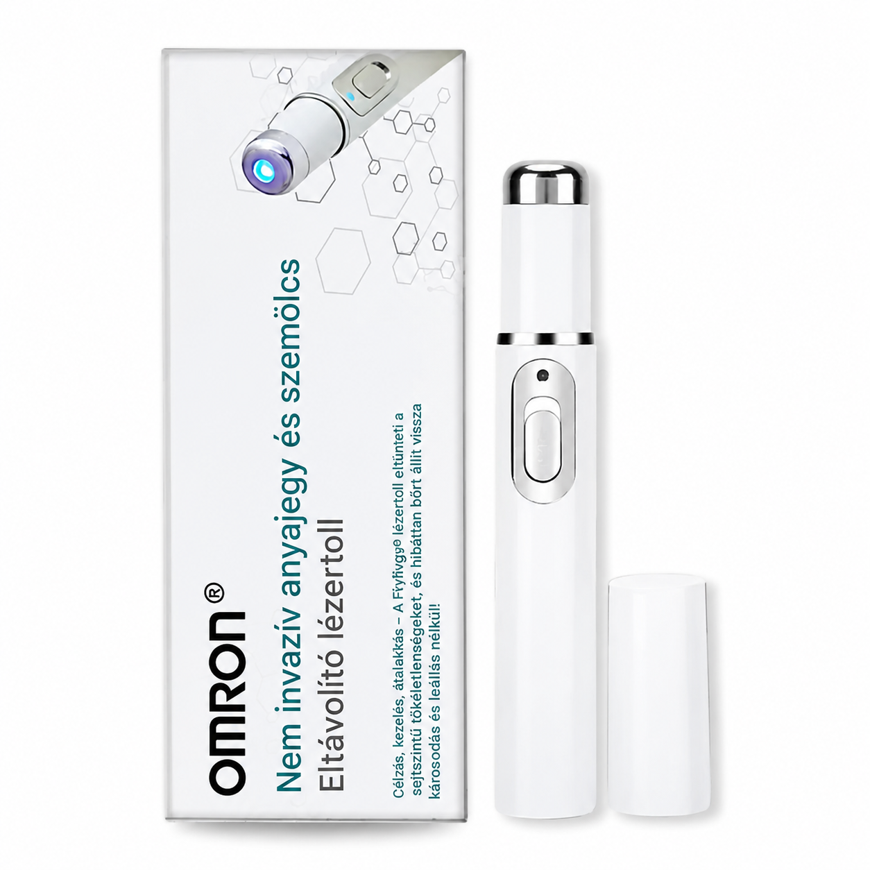 Omron® non-invazív anyajegy- és szemölcseltávolító lézertoll✨