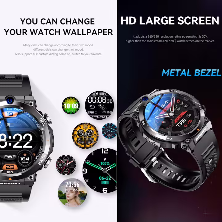 Okosóra 4G LTE SIM óra Telefon Medeyatech™, Videohívás, GPS-navigáció, WiFi kamera 3-7 Mpx, Android 9.0 operációs rendszer, közösségi alkalmazások, TikTok, Facebook, Whatsapp, Youtube, 16 GB memória, pulzusszám, véroxigén, vérnyomás Artériás, Modu
