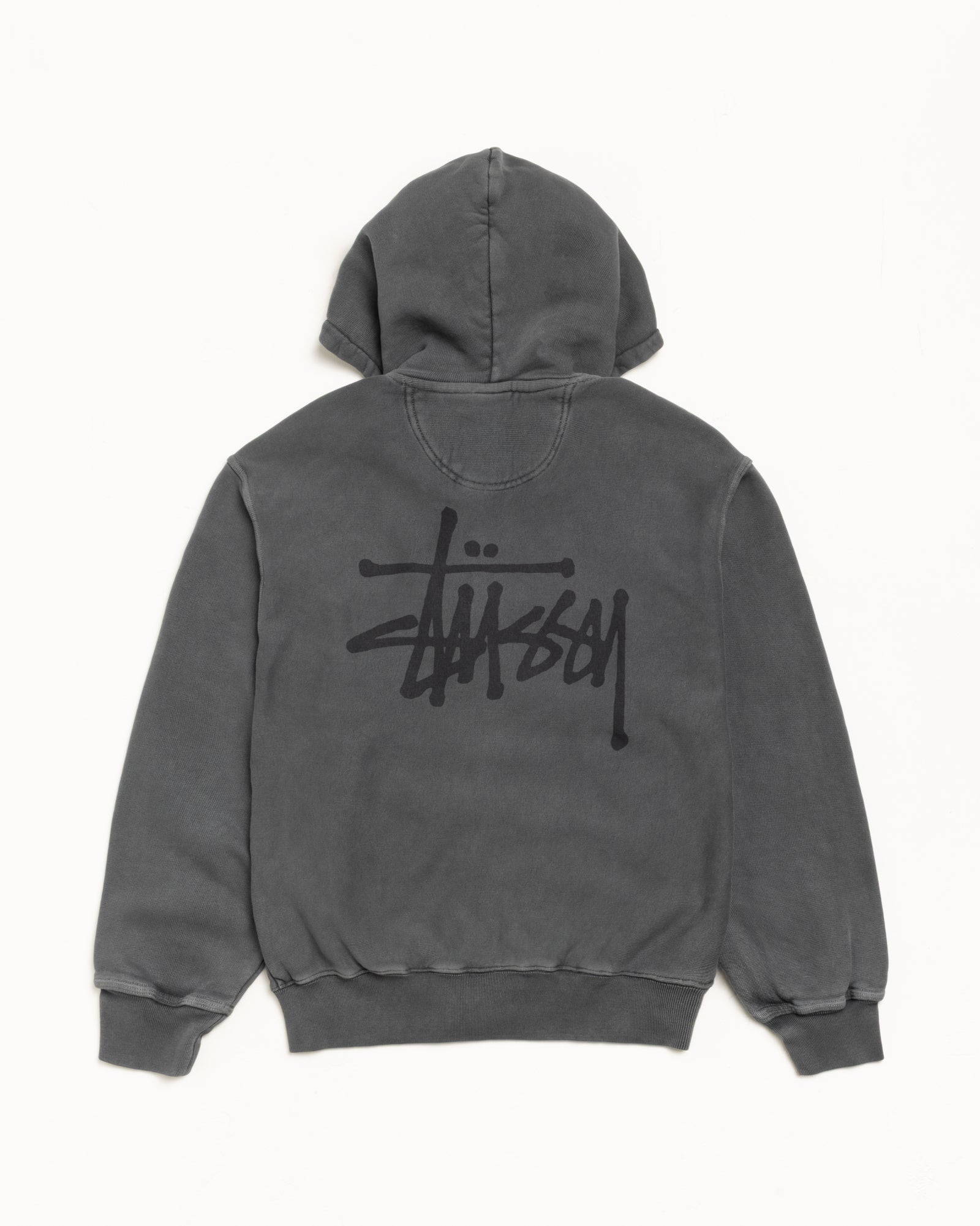 BASIC ZIP HOODIE PIGMENT DYED