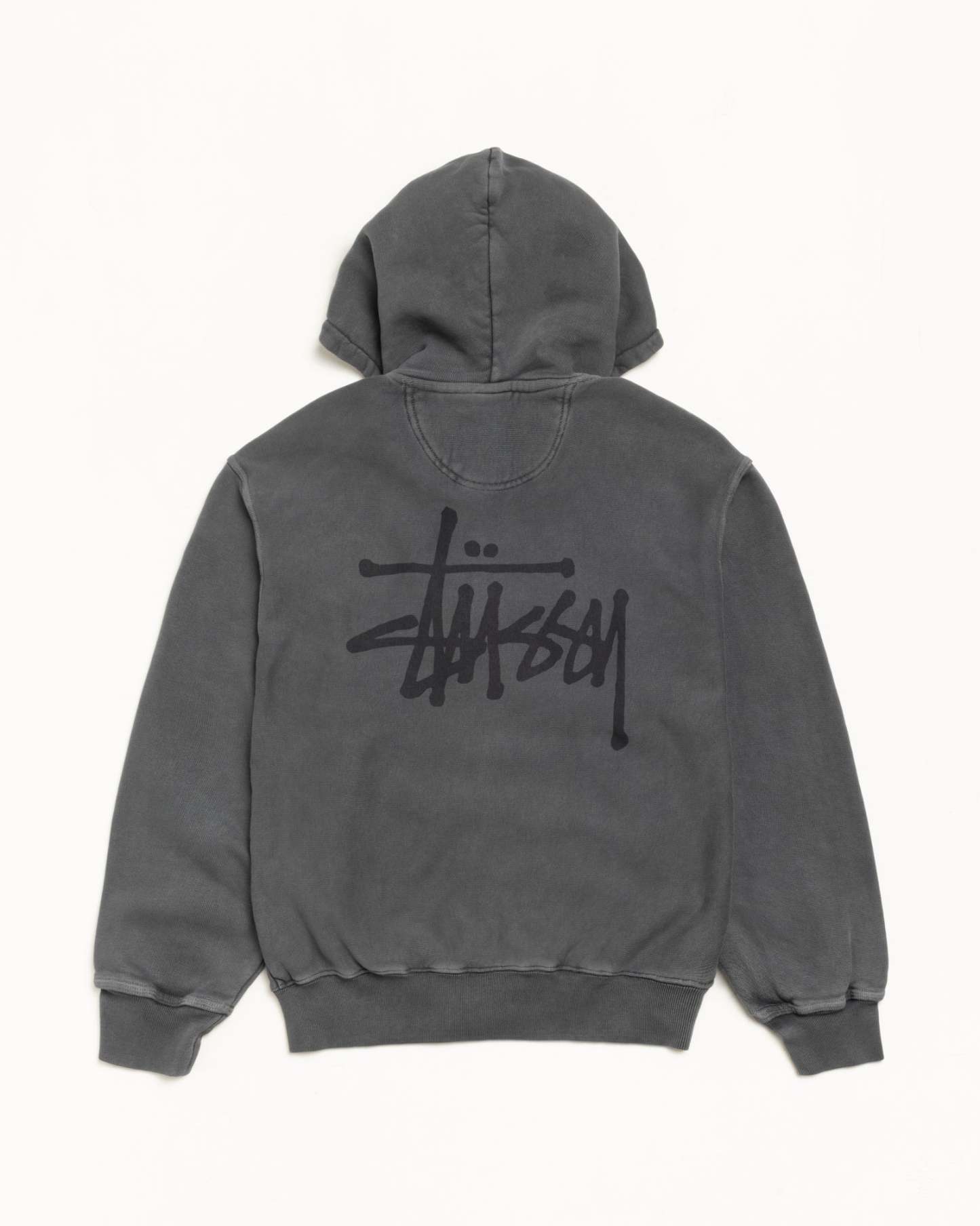 BASIC ZIP HOODIE PIGMENT DYED